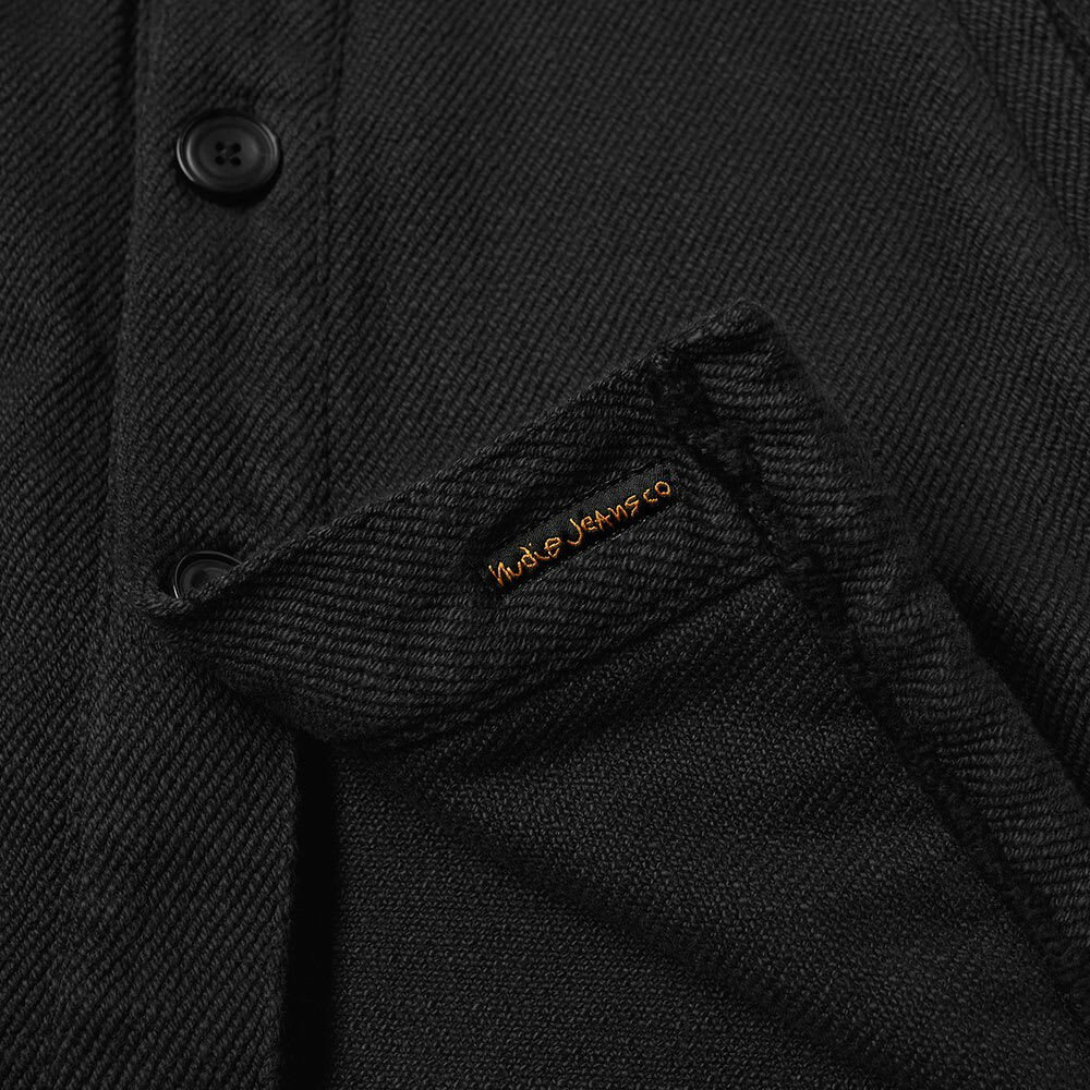 NUDIE JEANS CO メンズファッション コート ジャケット メンズ 【 Nudie Elias Twill Overshirt 】 Black