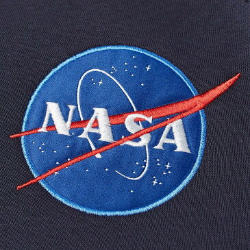 アルファ インダストリーズ ALPHA INDUSTRIES スウェット メンズファッション トップス トレーナー メンズ 【 Nasa Inlay Crew Sweat 】 Replica Blue