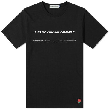 UNDERCOVER 橙 オレンジ Tシャツ メンズファッション トップス カットソー メンズ 【 X A Clockwork Orange Back Print Tee 】 Black