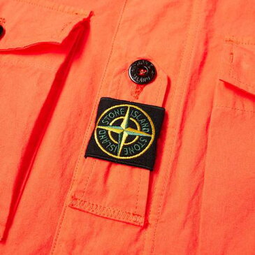 STONE ISLAND フィールド 橙 オレンジ 赤 レッド 【 FIELD ORANGE RED STONE ISLAND CORDURA JACKET 】 メンズファッション コート ジャケット