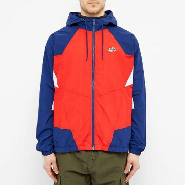 ナイキ NIKE ウィンドランナー メンズファッション コート ジャケット メンズ 【 Signature Windrunner Jacket 】 University Red & Blue Void