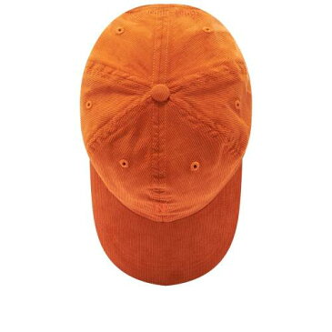 NORSE PROJECTS コーデュロイ キャップ キャップ 帽子 橙 オレンジ 【 ORANGE NORSE PROJECTS BABY CORDUROY SPORTS CAP CADMIUM 】 バッグ キャップ 帽子 メンズキャップ 帽子