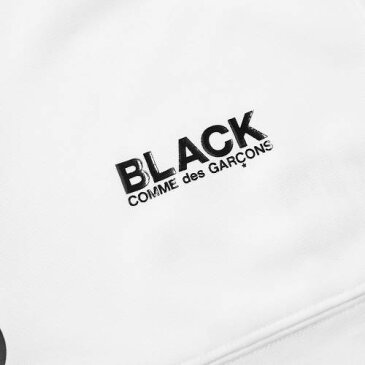 COMME DES GARçONS BLACK 黒 ブラック スリーブ ドライフィット Tシャツ 白 ホワイト GARçONS 【 BLACK SLEEVE DRIFIT WHITE COMME DES GARCONS X NIKE LONG DOT TEE 】 メンズファッション トップス Tシャツ カット