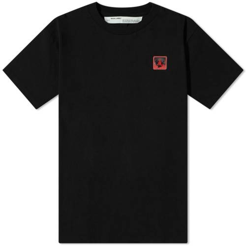 PALM ANGELS エンジェルス Tシャツ 黒 ブラック 赤 レッド & 【 ANGELS BLACK RED PALM WORLD IN HANDS TEE 】 メンズファッション トップス Tシャツ カットソー