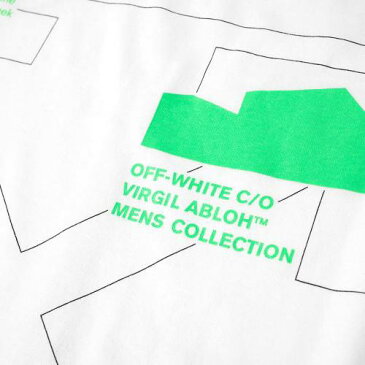 OFF-WHITE Tシャツ 白 ホワイト 【 WHITE OFFWHITE ARCH SHAPES TEE BRILLIANT 】 メンズファッション トップス Tシャツ カットソー