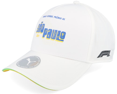 Formula One 【 F1 Logo 24 Race Special Brazil White A-Frame Adjustable - 】 ロゴ special スペシャル 白色 ホワイト バッグ 小物 ブランド雑貨 帽子 メンズ帽子 キャップ