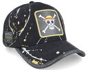 Capslab 【 One Piece Logo Black A-Frame Adjustable - 】 ロゴ 黒色 ブラック バッグ 小物 ブランド雑貨 帽子 メンズ帽子 キャップ