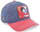 Capslab 【 One Piece Luffy Blue/Red A-Frame Adjustable - 】 ルフィー バッグ 小物 ブランド雑貨 帽子 ...
