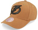 ミッチェル&ネス Mitchell & Ness 【 Hatstore Exclusive X Tampa Bay Lightning Trek Nhl Brown Adjustable - 】 ライトニング 茶色 ブラウン バッグ 小物 ブランド雑貨 帽子 メンズ帽子 キャップ(4)