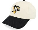 アメリカンニードル American Needle 【 Pittsburgh Penguins Burnett Ivory/Black Adjustable -...