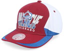 ミッチェル&ネス Mitchell & Ness 【 Colorado Avalanche Retrodome Pro Maroon Adjustable - Red 】 コロラド アバランチ プロ マルーン バッグ 小物 ブランド雑貨 帽子 メンズ帽子 キャップ Red 赤・レッド(4)