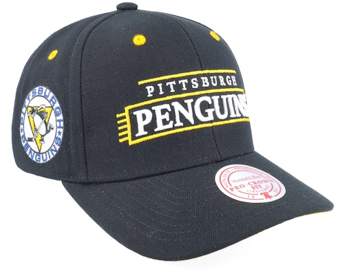 【★スーパーSALE★6/11午前2時迄】ミッチェル&ネス Mitchell & Ness 【 Pittsburgh Penguins Team Lofi Pro Black Adjustable - Black 】 ピッツバーグ ペンギンズ Team チーム プロ 黒色 ブラック バッグ 小物 ブランド雑貨 帽子 メンズ帽子 キャップ