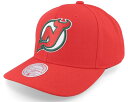 ミッチェル&ネス Mitchell & Ness 【 New Jersey Devils Team Ground 2.0 Pro Red Adjustable ...
