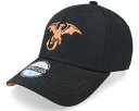 Difuzed 【 Pokemon Charizard Black Adjustable - 】 黒色 ブラック バッグ 小物 ブランド雑貨 帽子 メンズ帽子 キャップ
