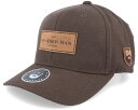 Bearded Man 【 Clean Style Patch Brown 110 Adjustable - 】 茶色 ブラウン バッグ 小物 ブランド雑貨 帽子 メンズ帽子 キャップ