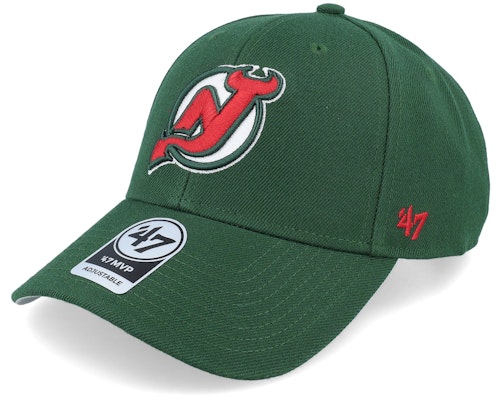 フォーティーセブンブランド 47 Brand 【 New Jersey Devils Mvp Dark Green/Red Adjustable - 】 ジャージ デビルス バッグ 小物 ブランド雑貨 帽子 メンズ帽子 キャップ