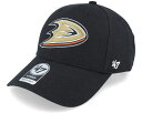 フォーティーセブンブランド 47 Brand 【 Anaheim Ducks Wool 47 Mvp Black Adjustable - 】 アナハイム ダックス 黒色 ブラック バッグ 小物 ブランド雑貨 帽子 メンズ帽子 キャップ(4)