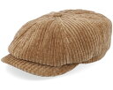 ステットソン Stetson 【 Hatteras Corduroy Jersey Beige Flat Cap - 】 コーデュロイ ジャージ ベージュ キャ...