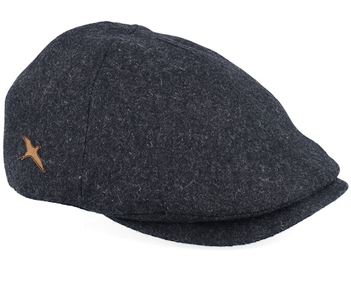Jack Anchor 【 Bird Patch Charcoal Wool Ivy Flat Cap - 】 チャコール キャップ 帽子 バッグ 小物 ブランド雑貨 帽子 メンズ帽子 キャップ Jack Anchor 【 Bird Patch Charcoal Wool Ivy Flat Cap - 】 チャコール キャップ 帽子 バッグ 小物 ブランド雑貨 帽子 メンズ帽子 キャップ