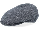 Borsalino 【 Dark Gray Textured Flat Cap - 】 gray 灰色・グレー・グレイ キャップ 帽子 バッグ 小物 ブランド雑貨 帽子 メンズ帽子 キャップ(4)