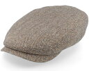 ステットソン Stetson 【 Driver Cap Silk Brown Flat Cap - 】 キャップ 帽子 茶色 ブラウン バッグ 小物 ブランド雑貨 帽子 メンズ帽子 キャップ