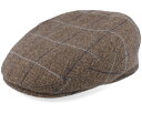 【★スーパーSALE★6/11午前2時迄】ステットソン Stetson 【 Kent Wool Ef Brown Earflap Flatcap - 】 茶色 ...