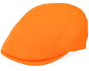 【★スーパーSALE★6/11午前2時迄】Mjm Hats 【 Daffy 3 El Safety Polyester Orange Flat Cap - 】 ...