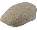 ステットソン Stetson 【 Ivy Silk/Cotton Tan Flat Cap - 】 キャップ 帽子 バッグ 小物 ブランド雑貨 帽子 メンズ帽子 キャップ