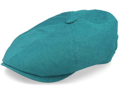 【Stetson 6-Panel Cap Cotton/Linen Teal Flat Cap - Stetson Flat Caps】キャップ 帽子 キャップ 帽子 キャップ 帽子