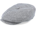 ステットソン Stetson 【 Hatteras Jersey Grey Flat Cap - 】 ジャージ 灰色 グレー キャップ 帽子 バッグ 小物 ブラ...