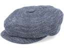 ステットソン Stetson 【 Hatteras Jersey Blue Flat Cap - 】 ジャージ 青色 ブルー キャップ 帽子 バッグ 小物 ブラ...