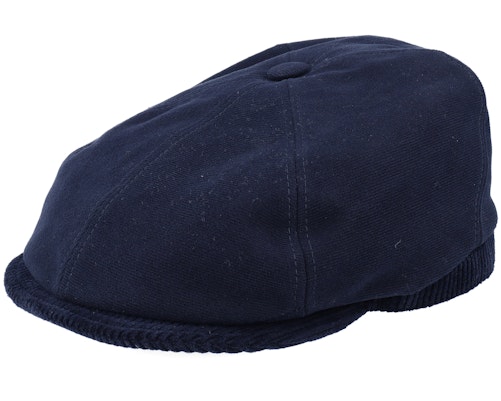 ステットソン Stetson 【 6-Panel Cap Soft Cotton/Cord Navy Flat Cap - 】 キャップ 帽子 紺色 ネイビー キャップ 帽子 バッグ 小物 ブランド雑貨 帽子 メンズ帽子 キャップ