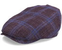 Wigens 【 Ivy One Piece Cap Burgundy Flat Cap - 】 キャップ 帽子 ワイン色・バーガンディー キャップ 帽子 バッ...