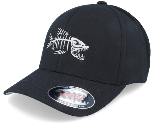 Skillfish 【 Fish Bones Black Flexfit - Black 】 黒色 ブラック バッグ 小物 ブランド雑貨 帽子 メンズ帽子 キャップ 黒色 ブラック Skillfish 【 Fish Bones Black Flexfit - Black 】 黒色 ブラック バッグ 小物 ブランド雑貨 帽子 メンズ帽子 キャップ 黒色 ブラック
