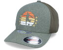 【★スーパーSALE★6/11午前2時迄】Forza 【 Sunset Football Logo Olive Trucker Flexfit - 】 フットボール ロゴ olive オリーブ トラッカー バッグ 小物 ブランド雑貨 帽子 メンズ帽子 キャップ(4)