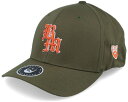 Bearded Man 【 Old English Logo Olive Flexfit - 】 ロゴ olive オリーブ バッグ 小物 ブランド雑貨 帽子 メンズ帽子 キャップ(4)