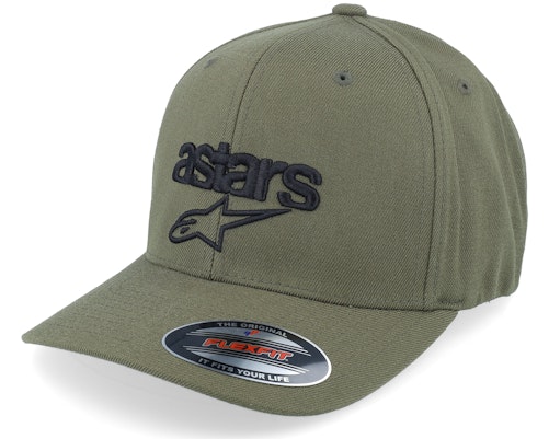 アルパインスター Alpinestars 【 Heritage Blaze Hat Military / Black Flexfit - 】 黒色 ブラック バッグ 小物 ブランド雑貨 帽子 メンズ帽子 キャップ