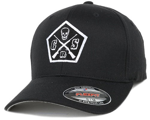【★Fashion THE SALE★7/12午前10時迄】Guns N Skulls 【 Pentagon Black Flexfit - 】 黒色 ブラック バッグ 小物 ブランド雑貨 帽子 メンズ帽子 キャップ 【★Fashion THE SALE★7/12午前10時迄】Guns N Skulls 【 Pentagon Black Flexfit - 】 黒色 ブラック バッグ 小物 ブランド雑貨 帽子 メンズ帽子 キャップ