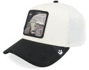 Goorin Bros. 【 The Suede Tortoise Micro Suede Cream/Black A-Frame Trucker - 】 スエード・スウェード Micro ミクロ トラッカー バッグ 小物 ブランド雑貨 帽子 メンズ帽子 キャップ(4)