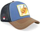 Capslab 【 Pokemon Pikachu Blue/Brown A-Frame Trucker - 】 トラッカー バッグ 小物 ブランド雑貨 帽子 メンズ帽子 キャップ