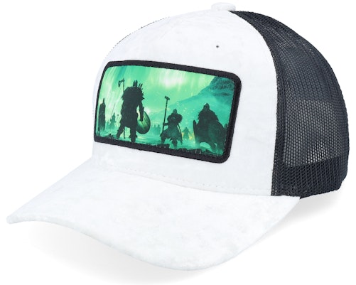 Calza Pennello 【 Vikings Aurora Sky Velvet White/Black A-Frame Trucker - 】 バイキングス スカイ トラッカー バッグ 小物 ブランド雑貨 帽子 メンズ帽子 キャップ Calza Pennello 【 Vikings Aurora Sky Velvet White/Black A-Frame Trucker - 】 バイキングス スカイ トラッカー バッグ 小物 ブランド雑貨 帽子 メンズ帽子 キャップ