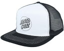 サンタクルーズ Santa Cruz 【 Meshback Opus Dot Label White/Black Trucker - 】 トラッカー バッグ 小物 ブランド雑貨 帽子 メンズ帽子 キャップ