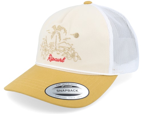 リップカール Rip Curl 【 Aloha Hotel Gold Trucker - 】 アロハ ゴールド トラッカー バッグ 小物 ブランド雑貨 帽子 メンズ帽子 キャップ リップカール Rip Curl 【 Aloha Hotel Gold Trucker - 】 アロハ ゴールド トラッカー バッグ 小物 ブランド雑貨 帽子 メンズ帽子 キャップ
