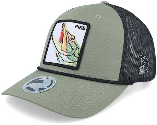 【Skillfish Pike Pro Fishing 112Fpr Split Loden/Black Trucker - Skillfish】プロ トラッカー