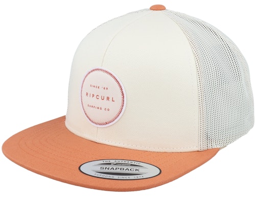リップカール Rip Curl 【 Routine Natural/Orange Trucker - 】 トラッカー バッグ 小物 ブランド雑貨 帽子 メンズ帽子 キャップ リップカール Rip Curl 【 Routine Natural/Orange Trucker - 】 トラッカー バッグ 小物 ブランド雑貨 帽子 メンズ帽子 キャップ