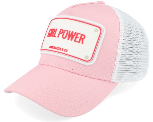 John Hatter & Co 【 Girl Power Pink/White A-Frame Trucker - 】 Power パワー トラッカー バッグ 小物 ブランド雑貨 帽子 メンズ帽子 キャップ John Hatter & Co 【 Girl Power Pink/White A-Frame Trucker - 】 Power パワー トラッカー バッグ 小物 ブランド雑貨 帽子 メンズ帽子 キャップ