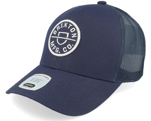 ブリクストン Brixton 【 Crest Mesh Cap Washed Navy/Navy Trucker - 】 キャップ 帽子 トラッカー バッグ 小物 ブランド雑貨 帽子 メンズ帽子 キャップ