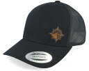 【★Fashion THE SALE★7/12午前10時迄】Wild Spirit 【 Windrose Mountain Brown Patch Black Trucker - 】 茶色 ブラウン 黒色 ブラック トラッカー バッグ 小物 ブランド雑貨 帽子 メンズ帽子 キャップ
