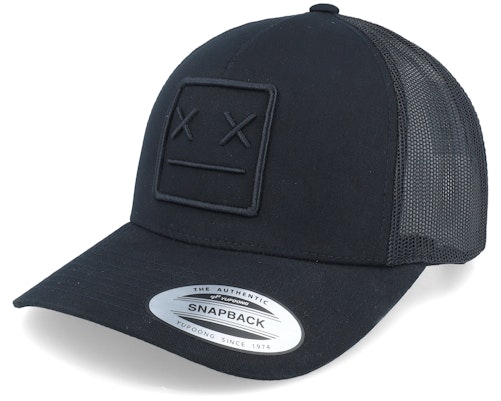 アイコニック Iconic 【 X Face Black A-Frame Trucker - 】 黒色 ブラック トラッカー バッグ 小物 ブランド雑貨 帽子 メンズ帽子 キャップ