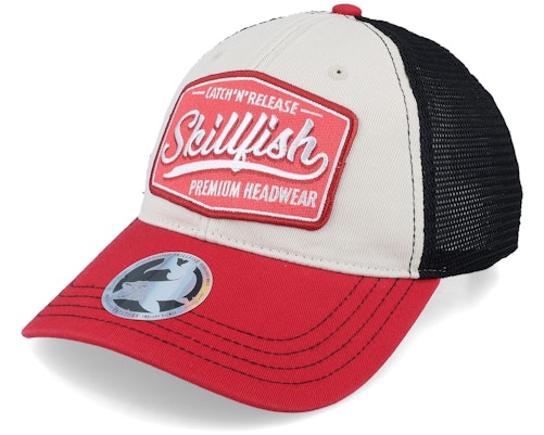 Skillfish 【 Premium Fishing 111 Tri Stone/Black/Red Trucker - 】 Premium プレミアム トラッカー バッグ 小物 ブランド雑貨 帽子 メンズ帽子 キャップ Skillfish 【 Premium Fishing 111 Tri Stone/Black/Red Trucker - 】 Premium プレミアム トラッカー バッグ 小物 ブランド雑貨 帽子 メンズ帽子 キャップ